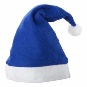 niebieska czapka Mikołaja 76AA1655